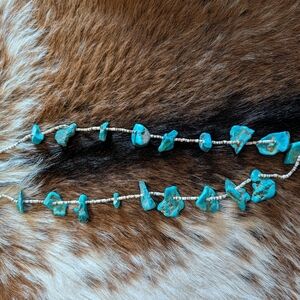 Turquoise Beaded Necklace